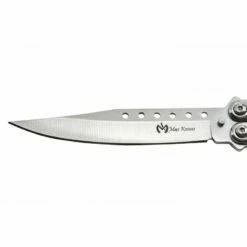 Couteau Papillon Max Knives P50S 3Cr13 Acier Silver -LE COUTEAU Ventes couteau papillon max knives p50s 3cr13 acier silver 1