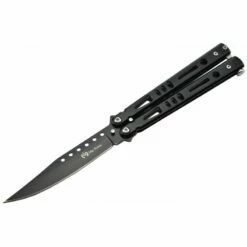 Couteau Papillon Max Knives P52B 3Cr13 Acier Noir