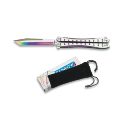 Couteau Papillon Rainbow 36257