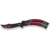 Couteau Papillon Red Eagle Albainox - 02197 -LE COUTEAU Ventes couteau papillon red eagle albainox 02197