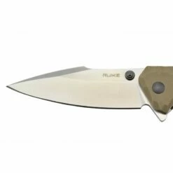 Couteau Ruike P843-W 12C27/G10 Tan -LE COUTEAU Ventes couteau ruike p843 w 12c27g10 tan 1