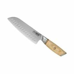 Couteau Santoku Fukito 18cm Alvéolé Pakka San Maï