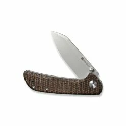 Couteau Sencut Fritch Micarta Marron Stonewashed -LE COUTEAU Ventes couteau sencut fritch micarta marron stonewashed 3