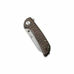 Couteau Sencut Fritch Micarta Marron Stonewashed -LE COUTEAU Ventes couteau sencut fritch micarta marron stonewashed 4