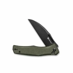 Couteau Sencut Watauga Micarta Vert Foncé Blackwash -LE COUTEAU Ventes couteau sencut watauga micarta vert fonce blackwash 2