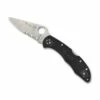 Couteau Spyderco Delica 4 Thin Red Line Noir Lame Mixte 1 Couteau Spyderco Delica 4 Thin Red Line Noir Lame Mixte -LE COUTEAU Ventes couteau spyderco delica 4 thin red line noir lame mixte
