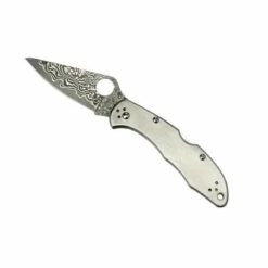 Couteau Spyderco Delica 4 Titanium Damas