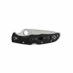 Couteau Spyderco Endura 4 Thin Red Line Noir Lame Mixte -LE COUTEAU Ventes couteau spyderco endura 4 thin red line noir lame mixte 1