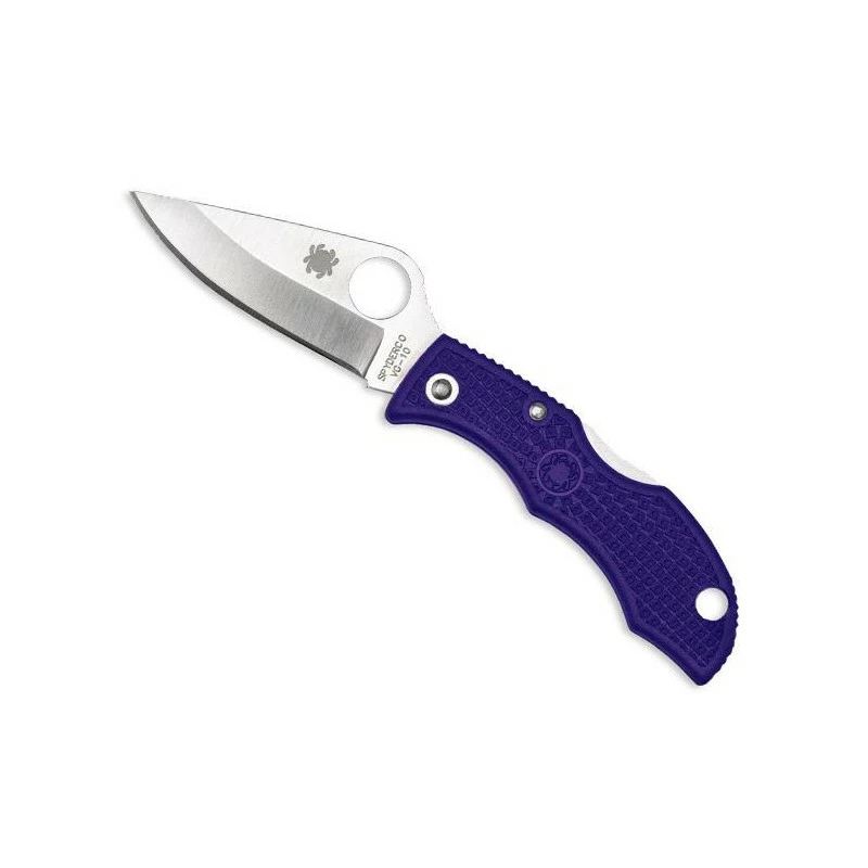 Couteau Spyderco Ladybug 3 Violet 3 Couteau Spyderco Ladybug 3 Violet