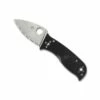 Couteau Spyderco Lil' Temperance 3 Noir à Dents -LE COUTEAU Ventes couteau spyderco lil temperance 3 noir a dents