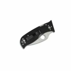 Couteau Spyderco Lil' Temperance 3 Noir Lisse -LE COUTEAU Ventes couteau spyderco lil temperance 3 noir lisse 1