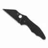 Couteau Spyderco Yojimbo Tout Noir -LE COUTEAU Ventes couteau spyderco yojimbo tout noir