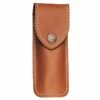 Étui Couteau French Leather Pouch Brown Large -LE COUTEAU Ventes etui couteau french leather pouch brown large