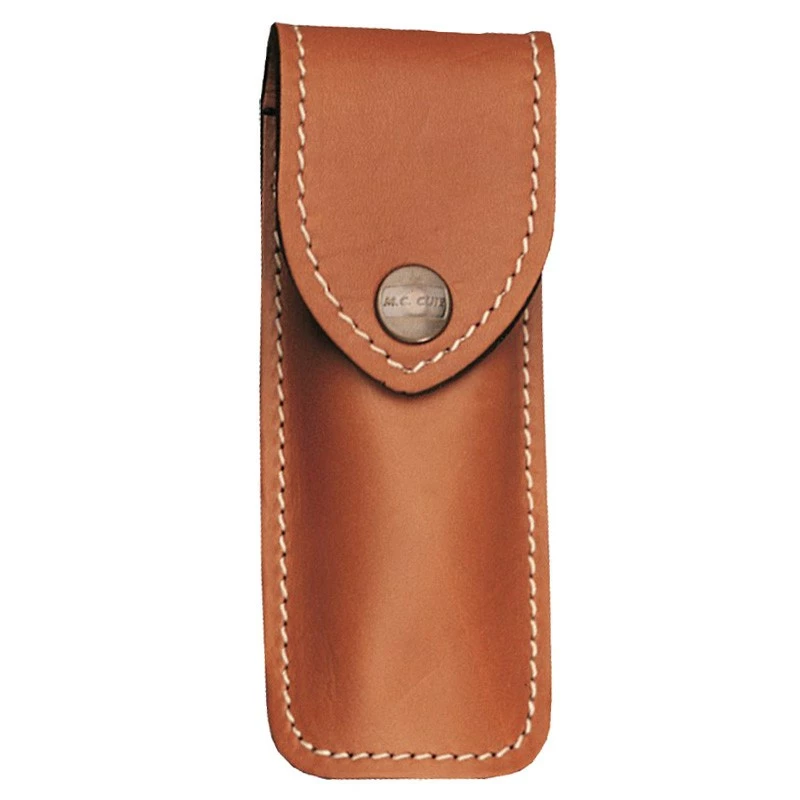 Étui Couteau French Leather Pouch Brown Large 3 Étui Couteau French Leather Pouch Brown Large