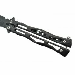 Max Knives P38B - Couteau Papillon Acier Inox Noir -LE COUTEAU Ventes max knives p38b couteau papillon acier inox noir 3