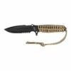Poignard Maraudeur Paracord 550 Sable Mixte - TB Outdoor -LE COUTEAU Ventes poignard maraudeur paracord 550 sable mixte tb outdoor