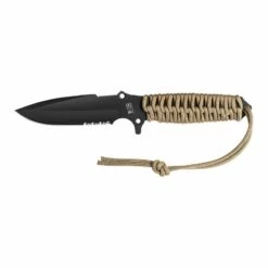 Poignard Maraudeur Paracord 550 Sable Mixte - TB Outdoor